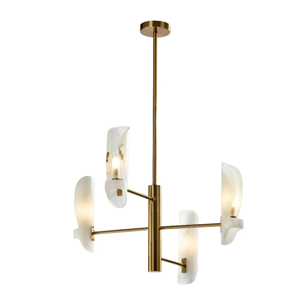 Mindy Brownes Heathrow Ceiling Light in Gold And White | Olivia's