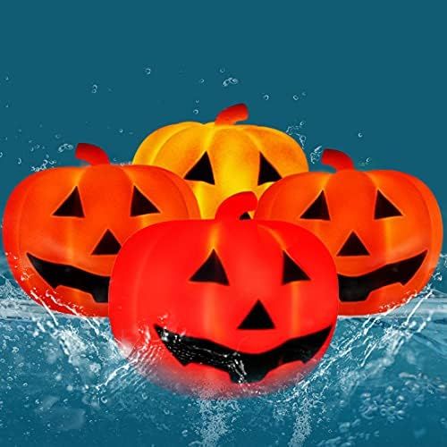 Halloween Pumpkin Night Light, IP67 Waterproof Floating Pumpkin Light, Color Changing Led Outdoor... | Amazon (US)