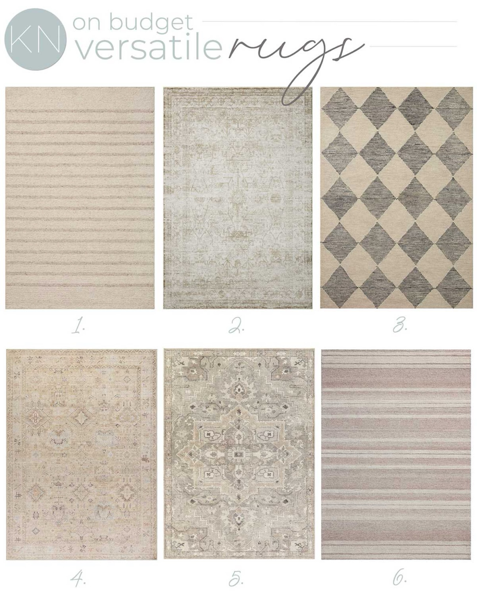 One of the best ways to upgrade a space and make a big impact is with a new area rug. It can be hard to pick a single favorite, but these are a few of mine that will work well in any space. These budget-friendly, neutral area rugs come in a variety of sizes and would add just the right touch to a living room, bedroom or dining room. home decor living room decor bedroom decor wayfair find #LTKSummerSales 

#LTKStyleTip #LTKSaleAlert #LTKHome