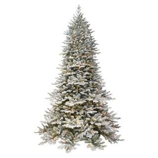 7.5ft. Pre-Lit Royal Majestic Douglas Fir Downswept Flocked Artificial Christmas Tree, Clear Ligh... | Michaels Stores