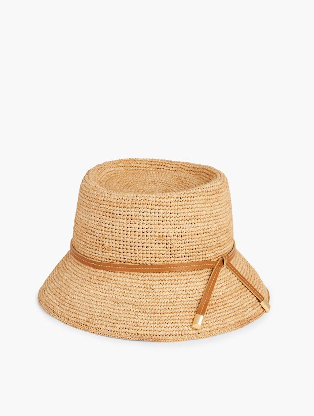 Crochet Brim Bucket Hat | Talbots