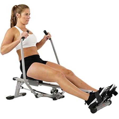 Sunny Health & Fitness Squat Assist Row-N-Ride™ Trainer for Glutes Workout with Training Video | Amazon (US)