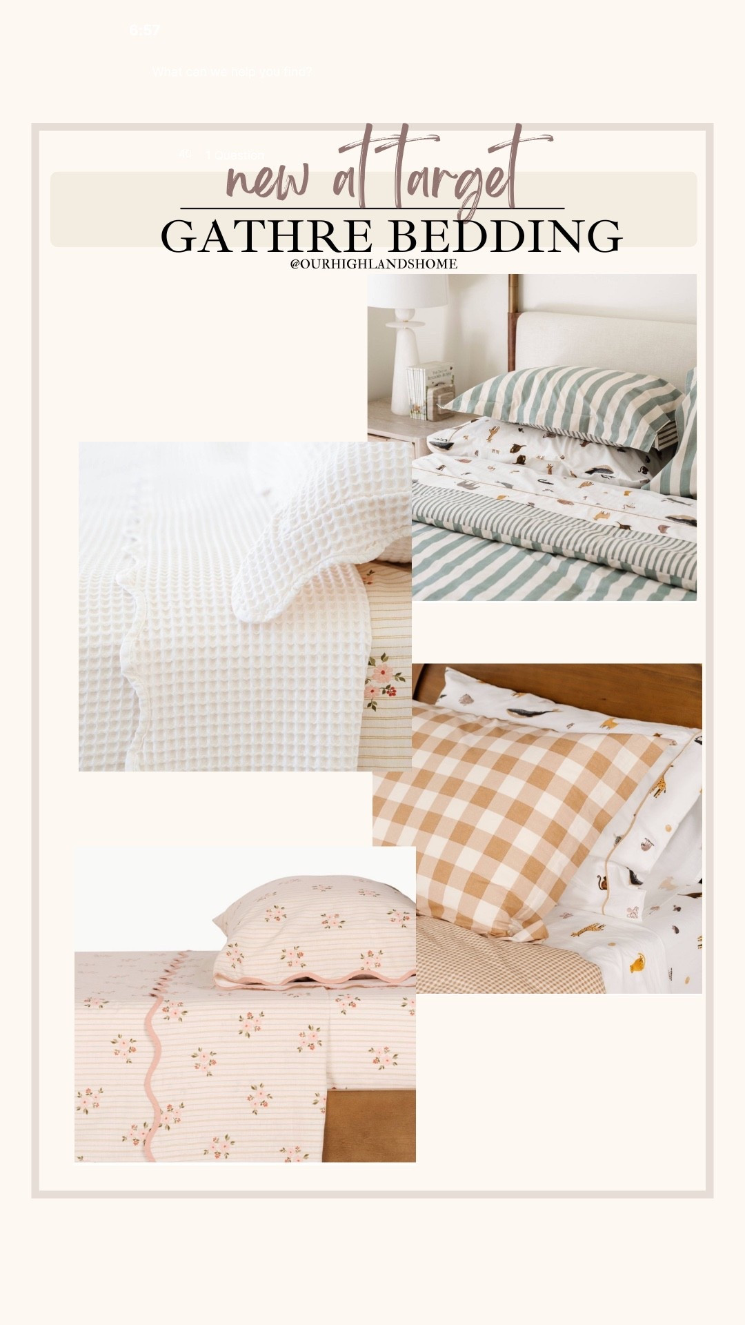 gathre bedding now at target. are you kidding me! these are sooo cute 

#LTKKids #LTKSaleAlert #LTKHome
