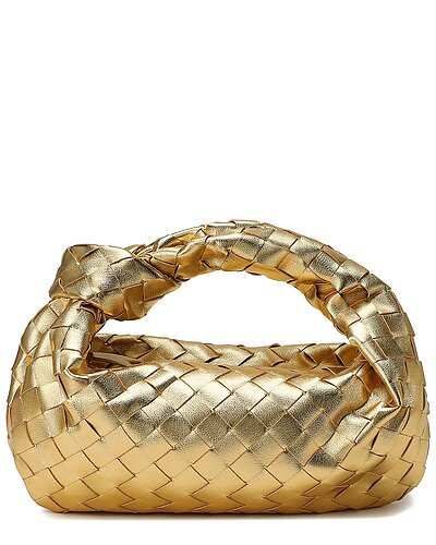 Woven Leather Knot Satchel | Gilt & Gilt City