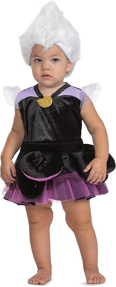 Infant Ursula Costume, Official Disney The Little Mermaid Outfit for Babies | Amazon (US)