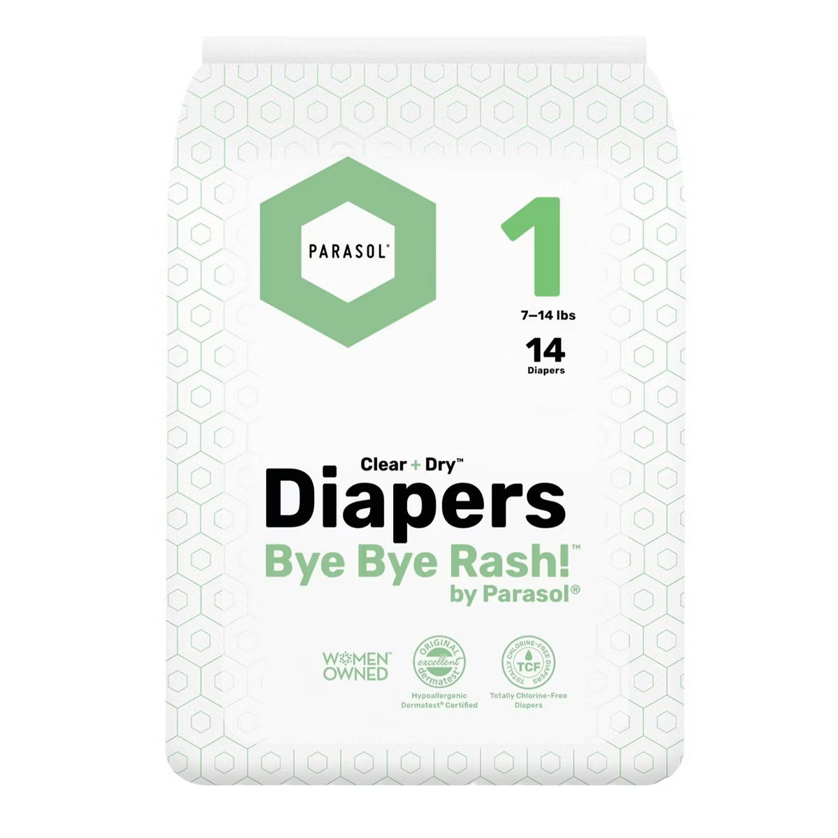 Parasol Chlorine-Free Diapers with RashShield Protection - Size 3 - 64ct | Target