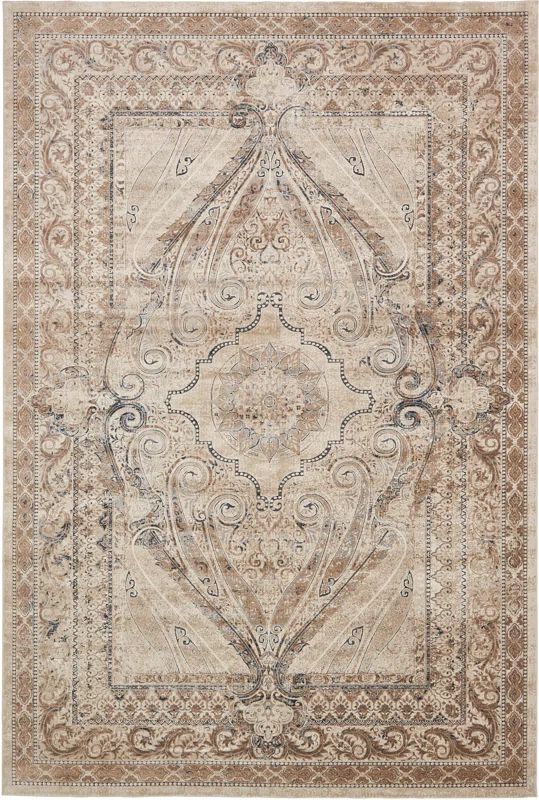 Abbeville Brown/Beige Area Rug | Wayfair North America