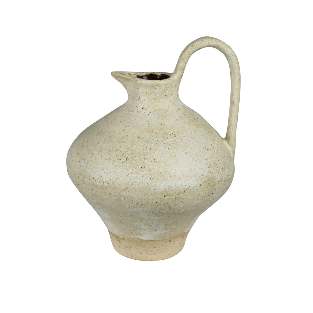 Ceramic Earthy Umbria Pitcher | By Luxe B Co. | luxe bCO