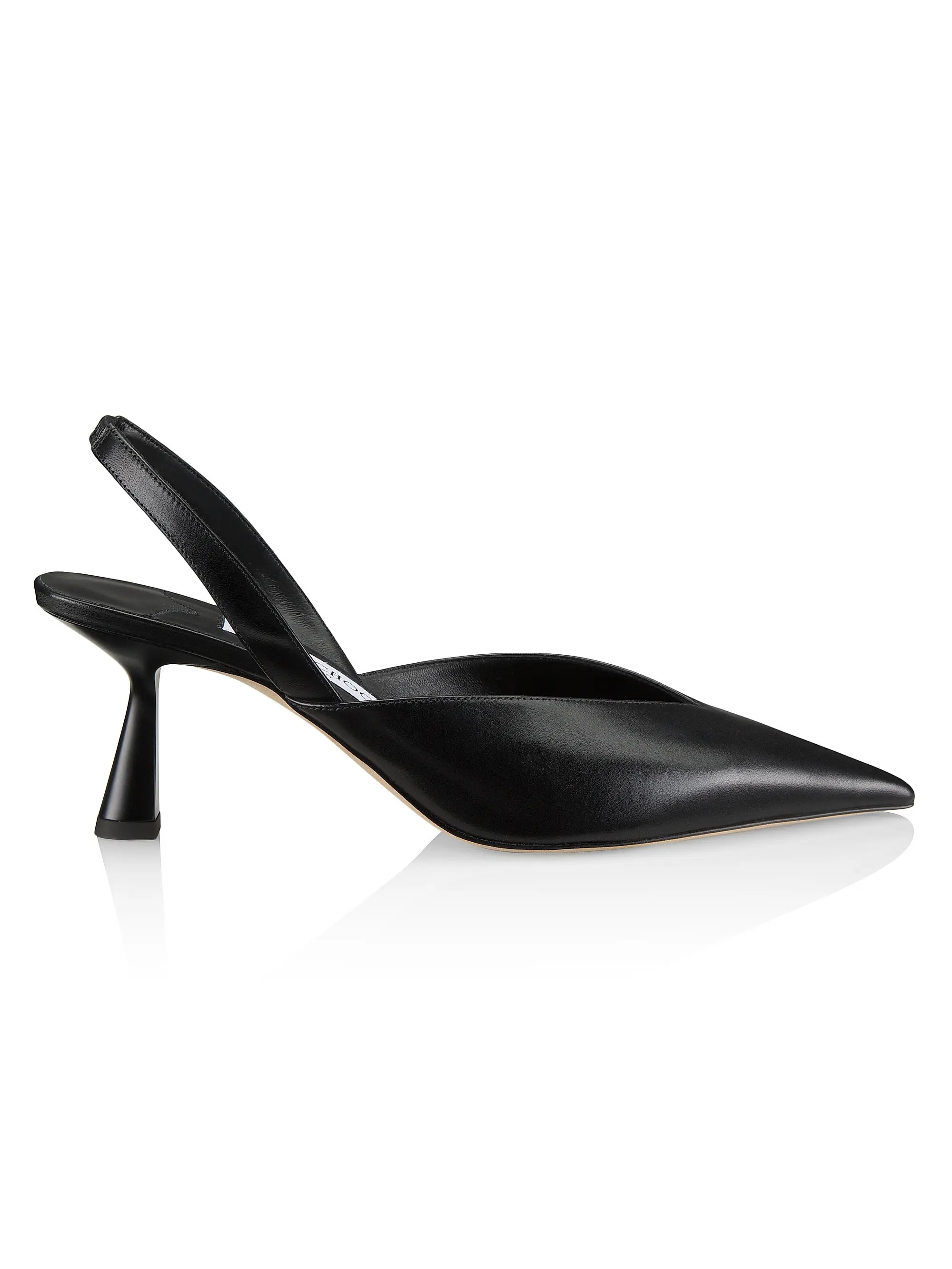 Maryanne 65MM Leather Slingbacks | Saks Fifth Avenue