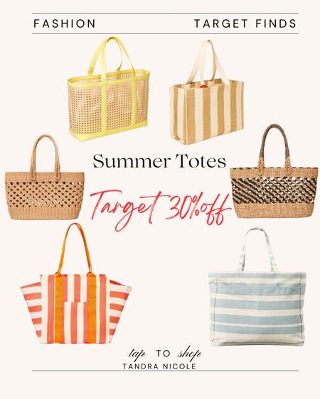 🛍️ You can never have too many summer totes for vacation, pool days, or a beach day! 

These are all currently 30%

Target style, Target finds, tote bags, summer bags, beach bag, pool bag
Target fashion

#LTKSaleAlert #LTKItBag #LTKStyleTip