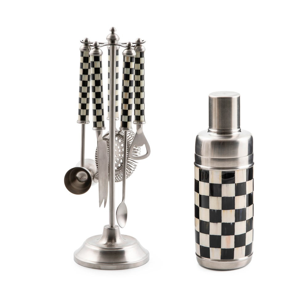 Courtly Check 3260 Cocktail Set | MacKenzie-Childs