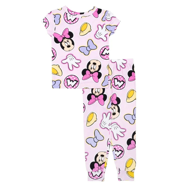 Character Toddler Viscose Unisex 2-Piece Pajama Set, Sizes 12M-5T | Walmart (US)