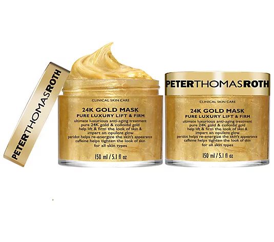 Peter Thomas Roth 24K Gold Mask Duo | QVC