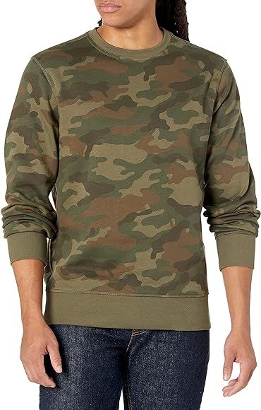 Amazon Essentials Men's Fleece Crewneck Sweatshirt | Amazon (US)