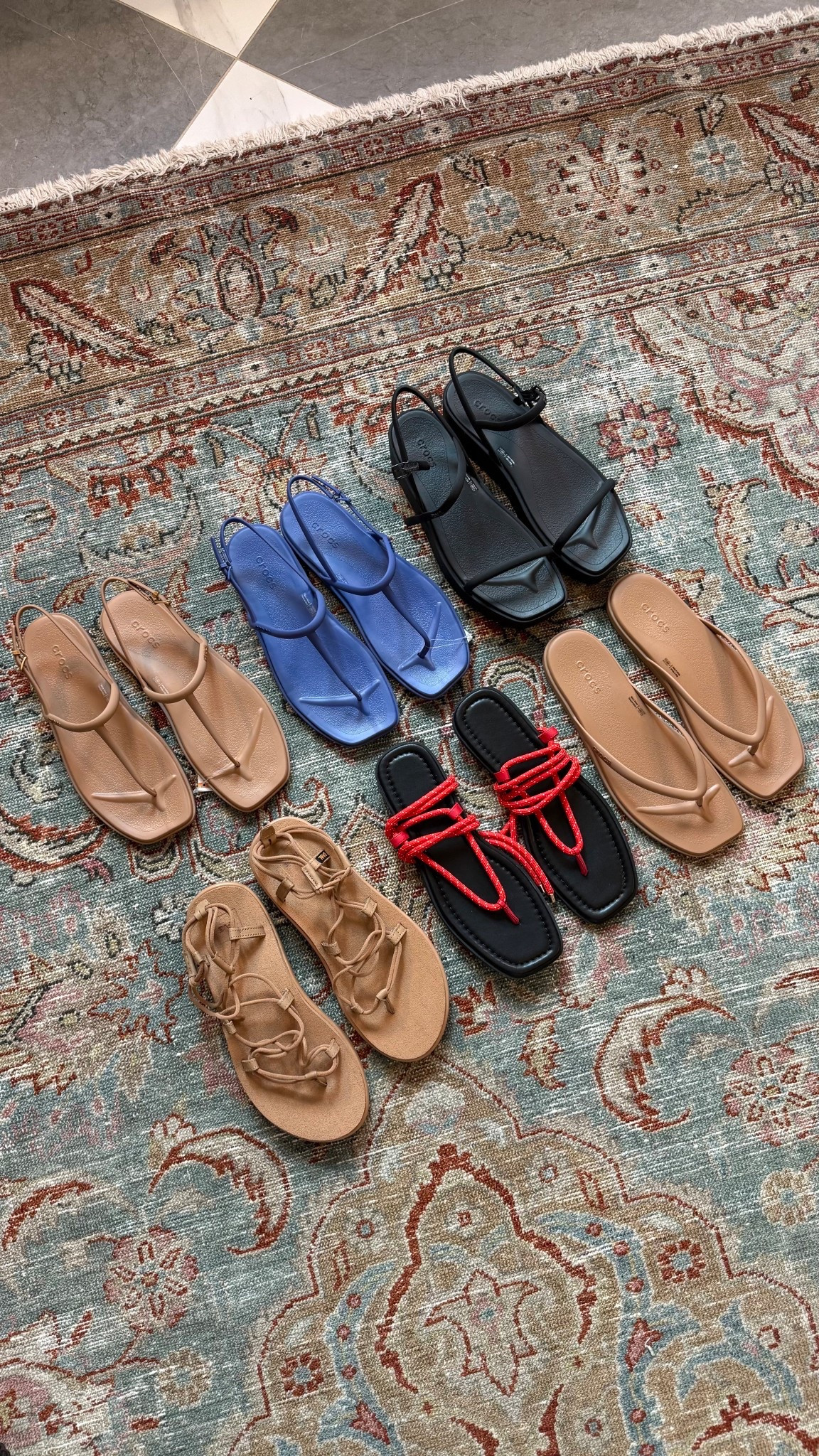 Summer sandal finds! Loving the rope tie this season! 

#LTKSwim #LTKSeasonal #LTKootd
