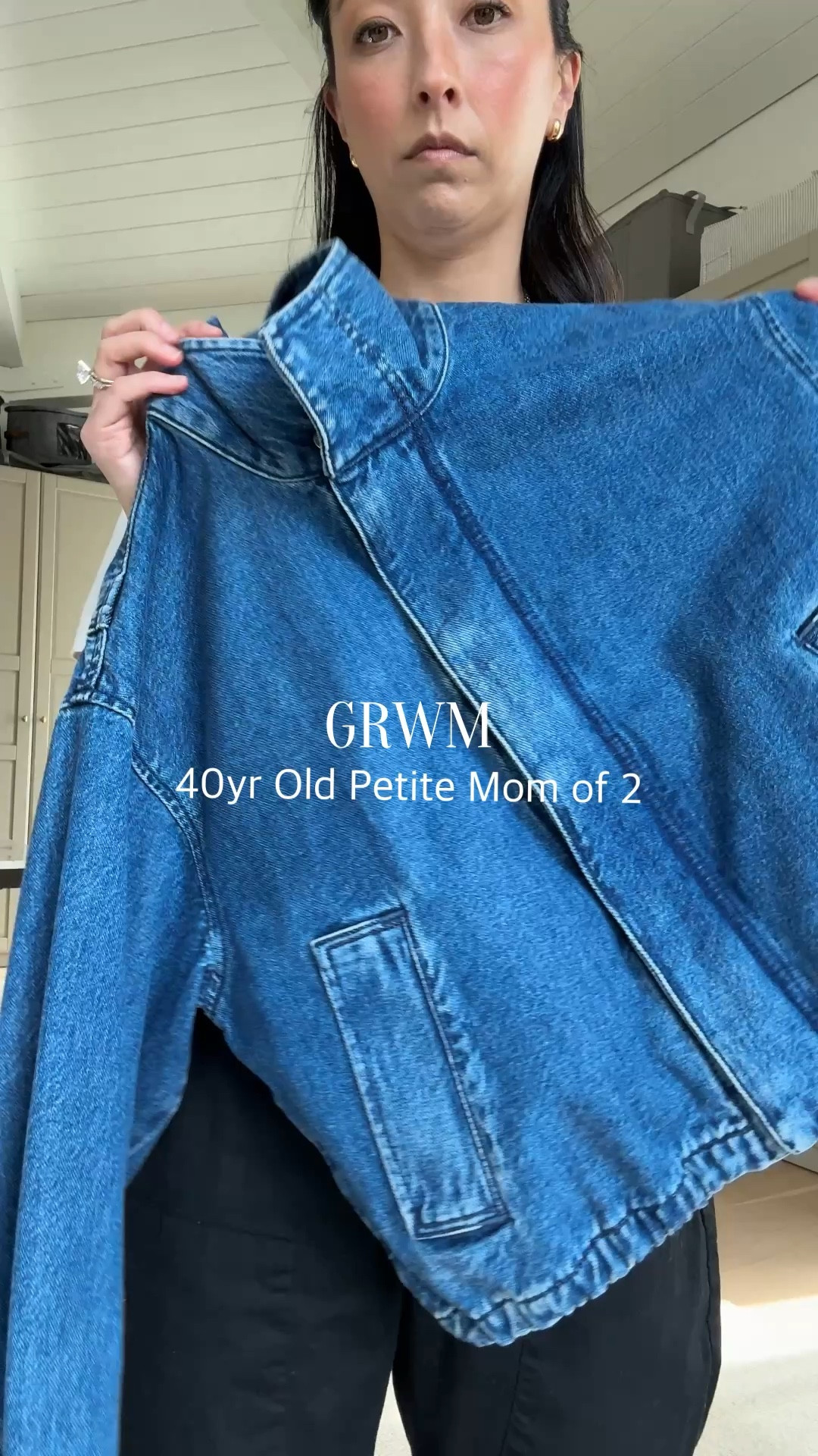 Spring Jackets: Madewell Field Jacket. The perfect denim bomber jacket. I sized up to a small for a roomier fit. 

Madewell denim jacket small
J.Crew tee small
Pistola poplin pants xs - sold out, but linked identical
Loeffler Randall flats 5.5
Mansur Gavriel tote - color is sold out
Polo Ralph Lauren hat
Quince earrings
Dorsey James necklace 15"

#LTKmomlife #LTKPetite #LTKgrwm