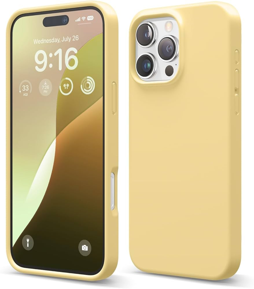 elago Compatible with iPhone 16 Pro Max Case, Premium Liquid Silicone Case, Full Body Protective ... | Amazon (US)