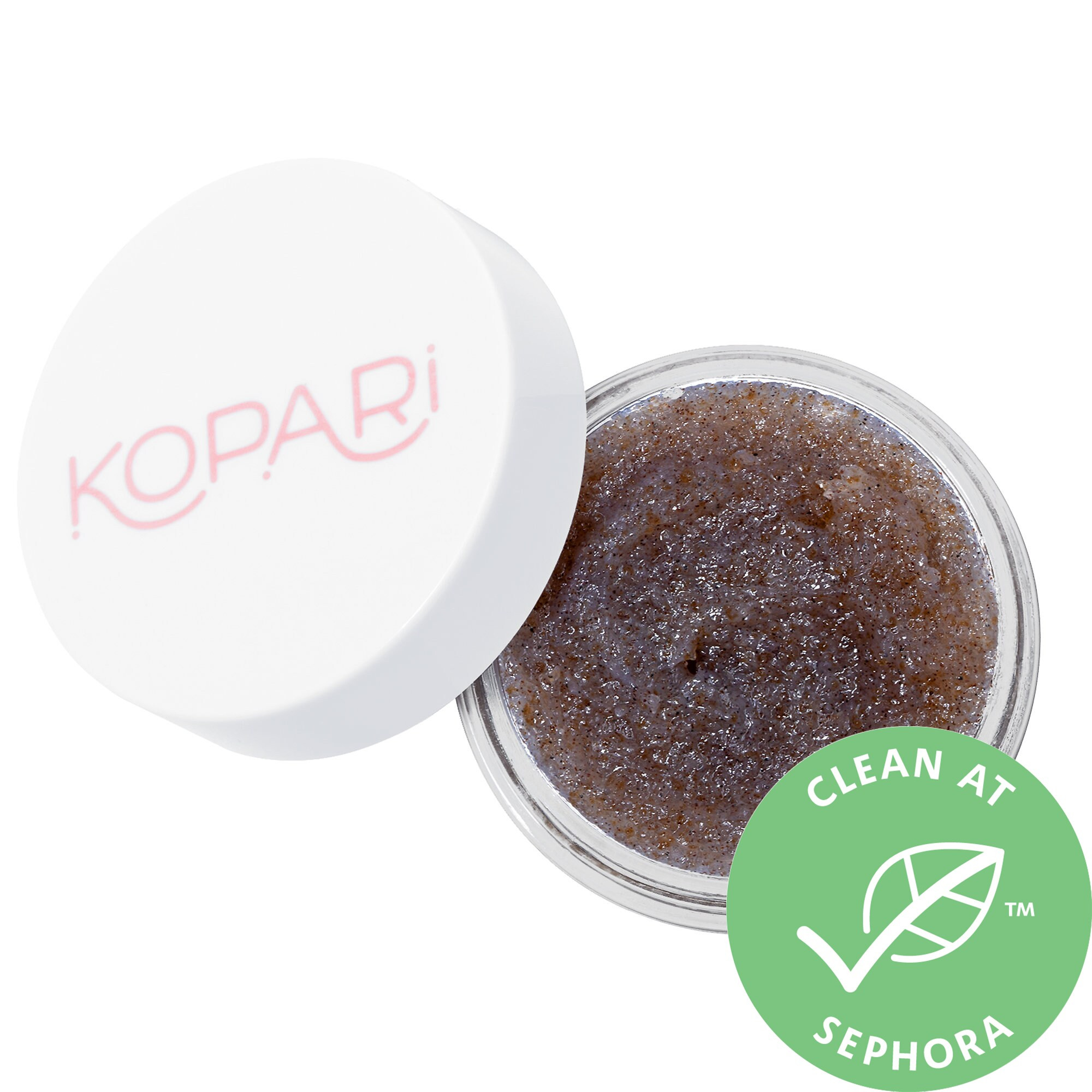 Kopari Exfoliating Lip Scrub with Fine Volcanic Sand and Brown Sugar 0.6 oz/ 18 g | Sephora (US)
