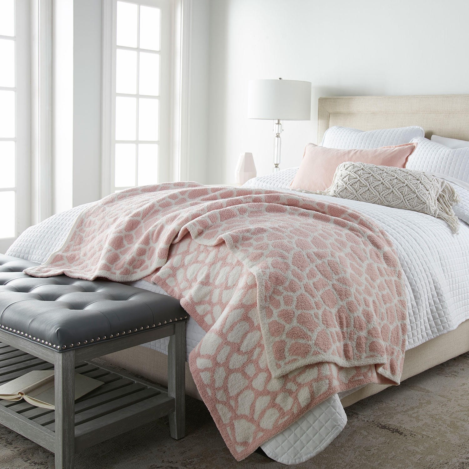 Crafted by Catherine 60" x 70" Cozy Knit Throw (Assorted Colors) | Sam's Club