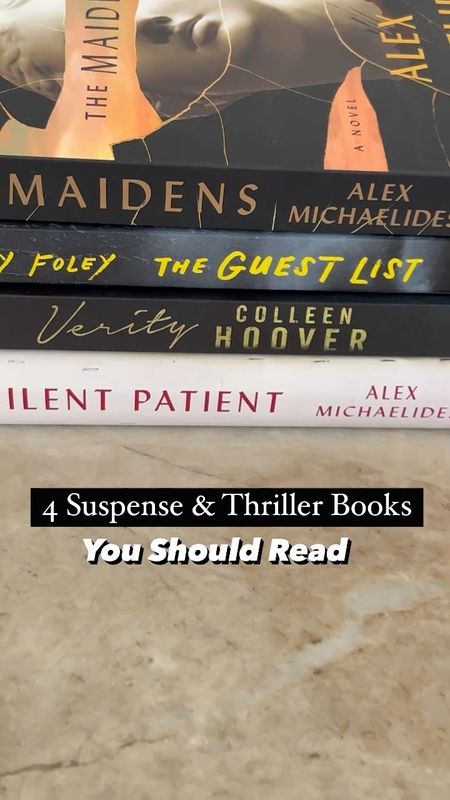 These books are the best suspense and thriller books. They are perfect for the summer, beach pool read that you will not want to put down 

#LTKhome #LTKGiftGuide #LTKSeasonal