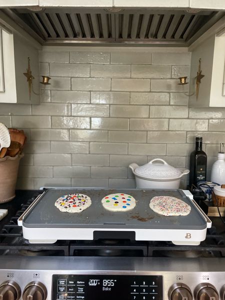 Favorite pancake griddle (so much so I use it over our range griddle). 

Drew Barrymore, Walmart home, small appliances

#LTKfindsunder50 #LTKhome