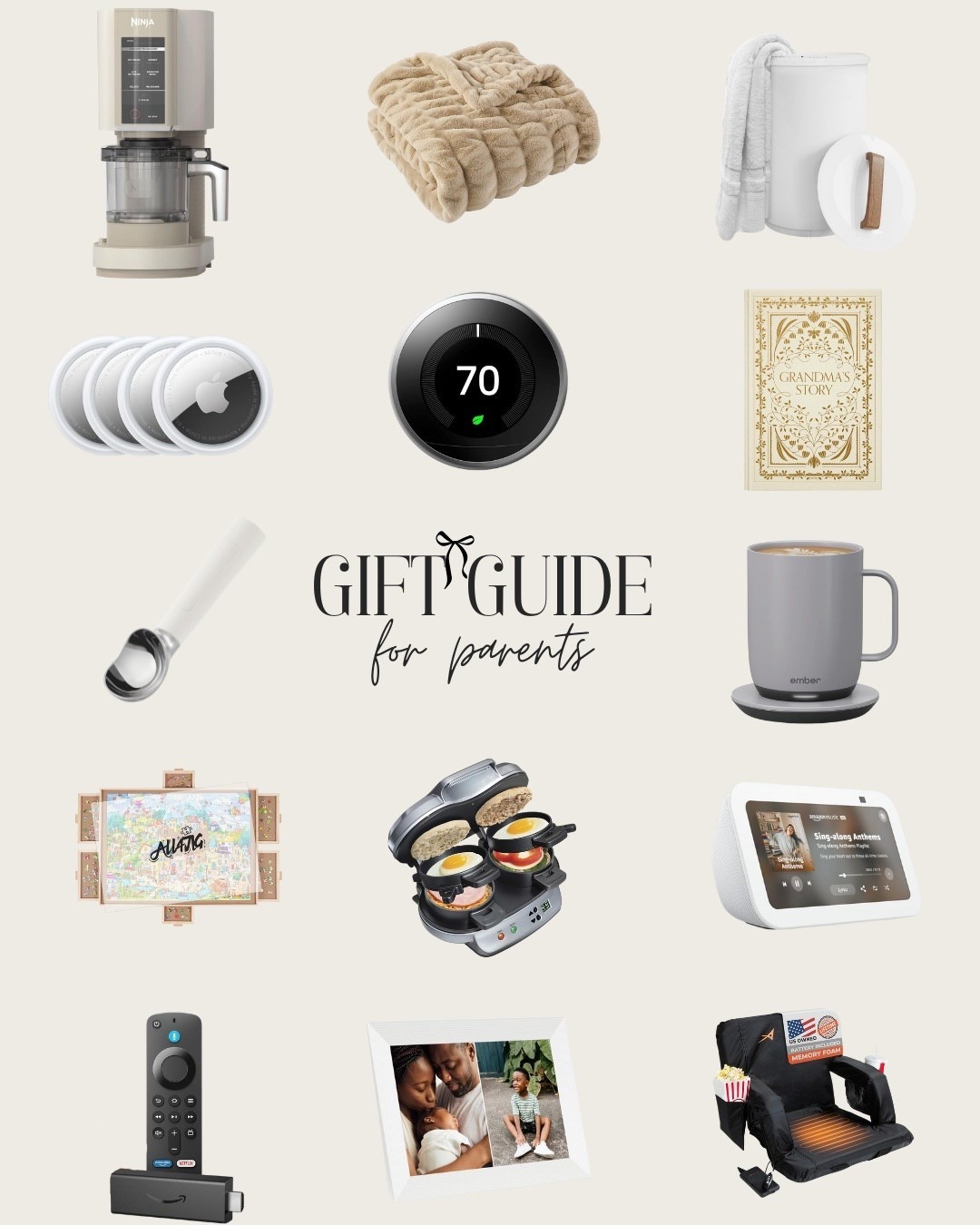 Gift guide for PARENTS