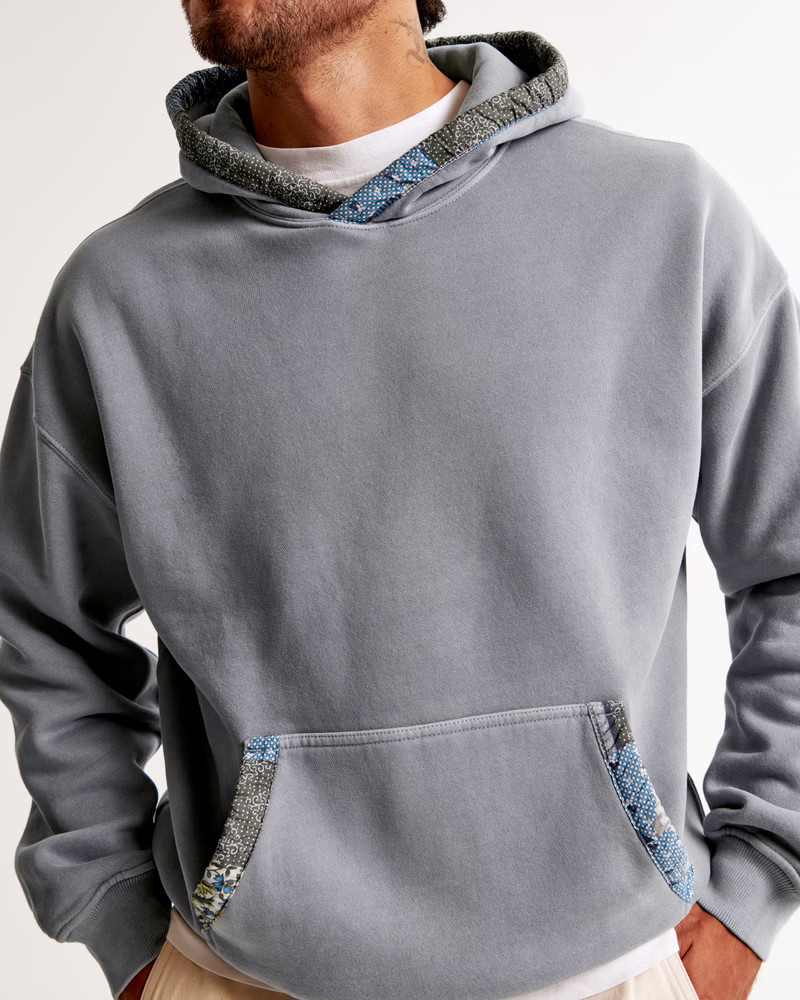 Men's Essential Popover Hoodie | Men's Tops | Abercrombie.com | Abercrombie & Fitch (US)