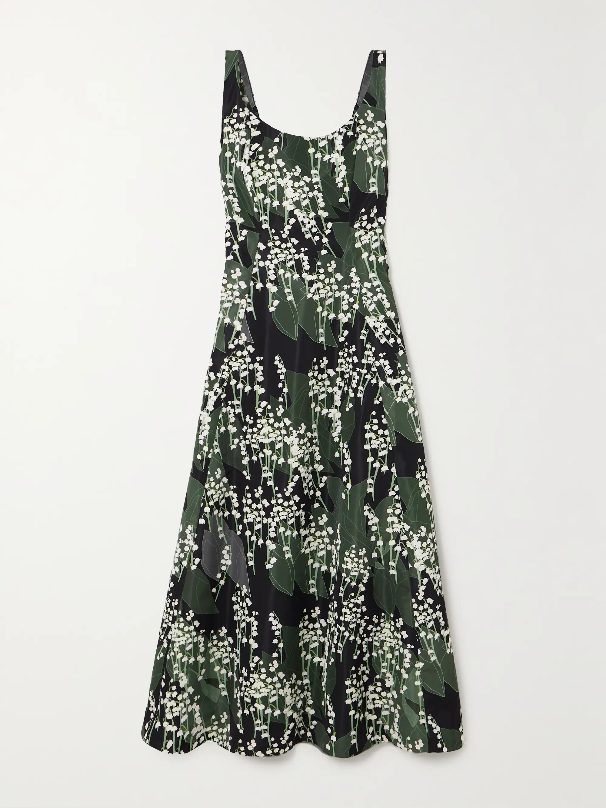 Maudette floral-print taffeta maxi dress | NET-A-PORTER (US)