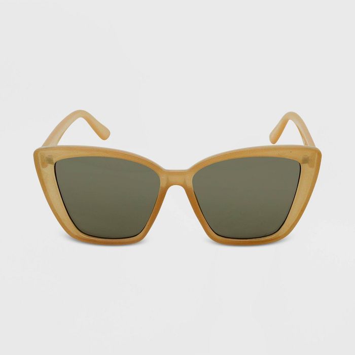 Women's Cateye Sunglasses - Wild Fable™ Orange | Target