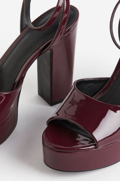 Sandales à plateforme avec talon | H&M (FR, IT, ES, PT, BE)