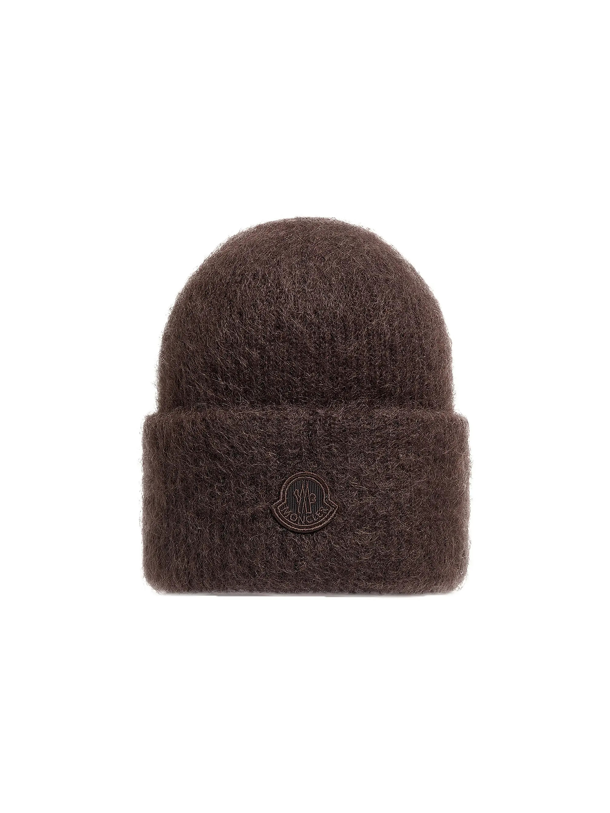 Moncler Beanie Hat in Mohair & Wool Blend | Saks Fifth Avenue | Saks Fifth Avenue
