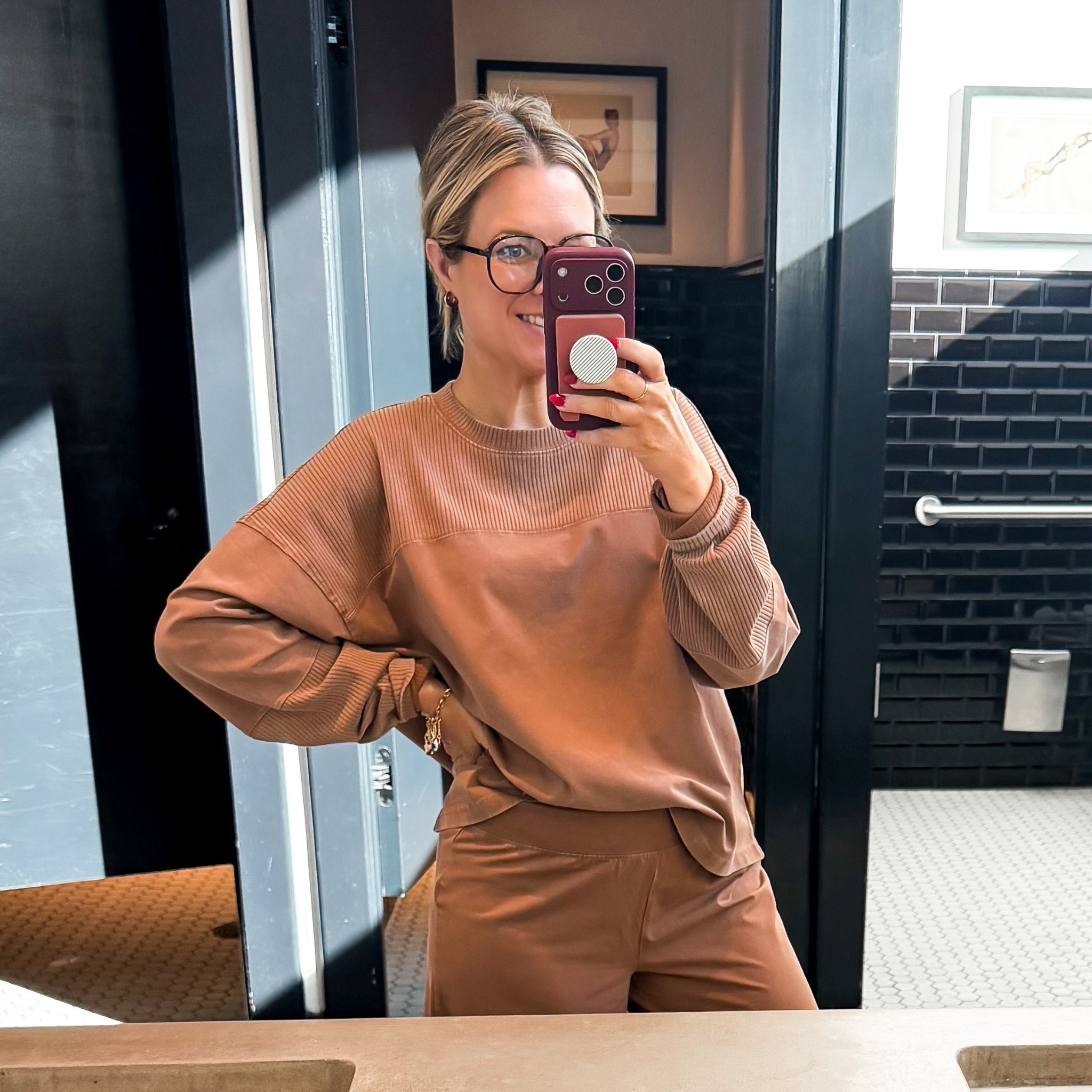 Obsessed with this @Aerie Offline Set our big sister got us all on! 

Wearing a small bottom and medium top ✨

#LTKTravel #LTKdayinmylife #LTKmomlife