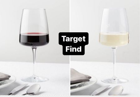 Target Find: Pretty Threshold Wine Glasses

#LTKStyleTip #LTKHome #LTKFindsUnder50
