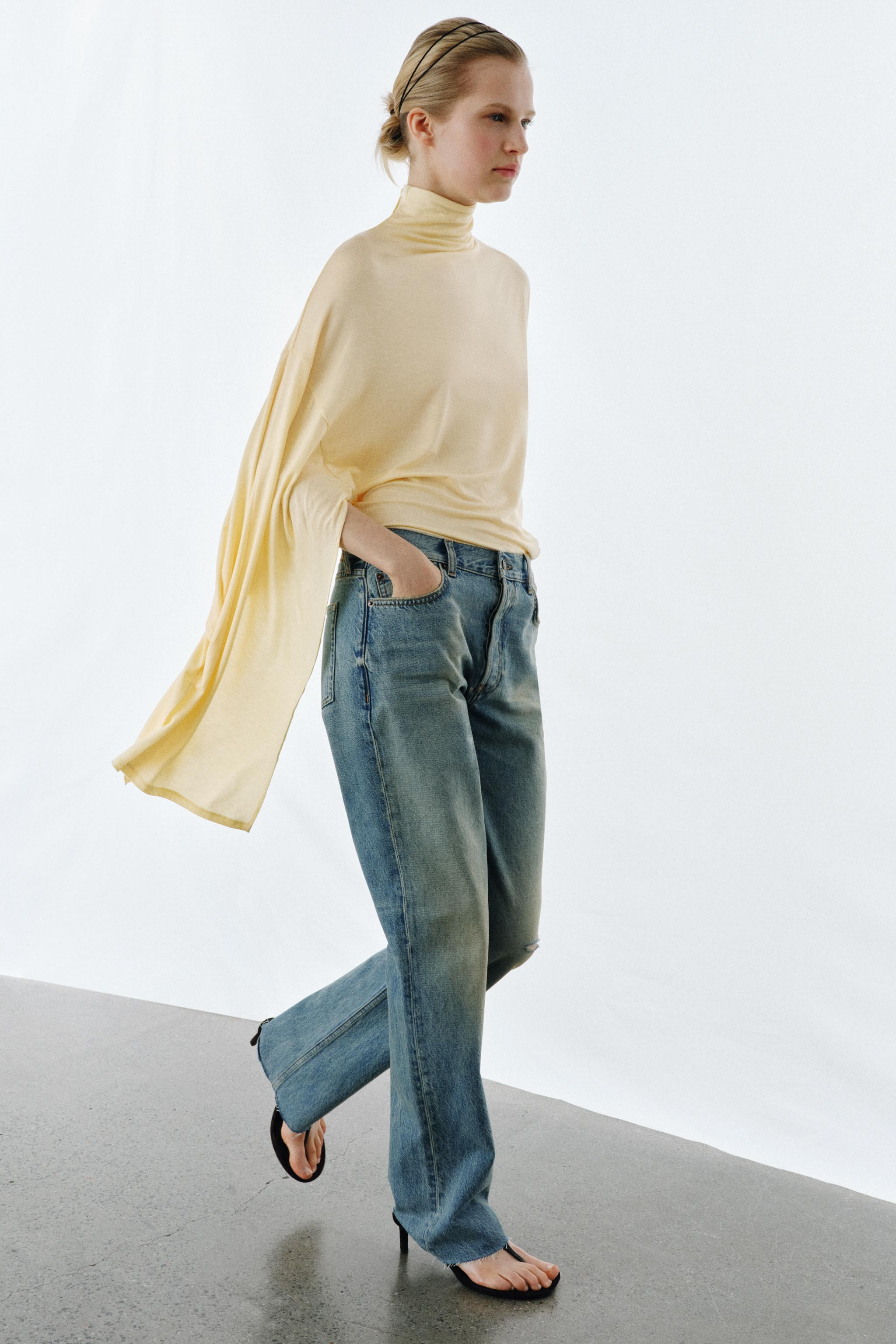 ZW MID-RISE SLIM FIT JEANS | Zara US