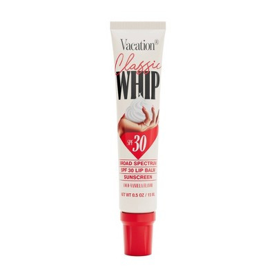 Vacation Sunscreens Classic Whip Lip Balm - SPF 30 - 0.2oz | Target