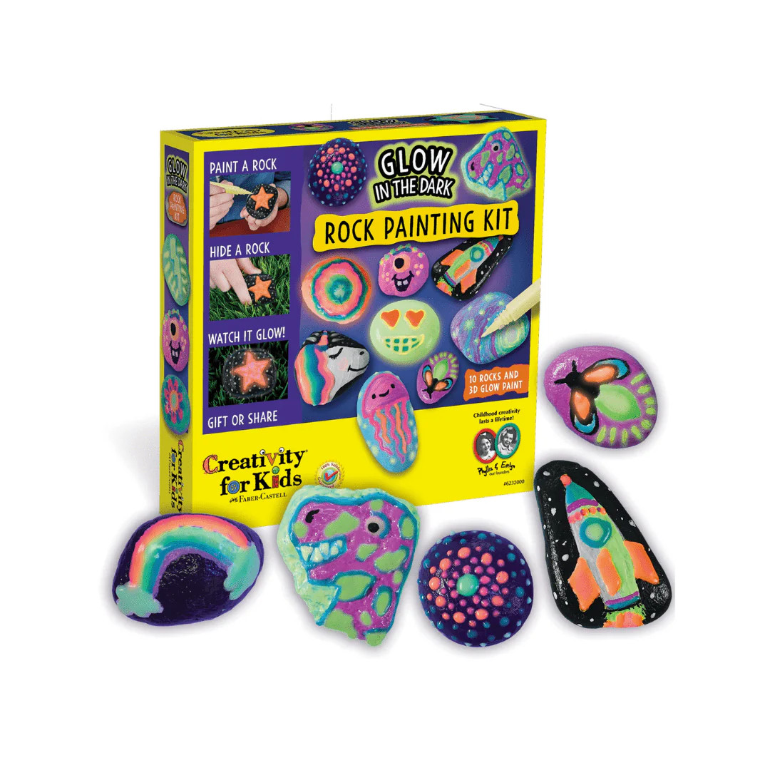 glow in the dark rock painting kit | Ellifox
