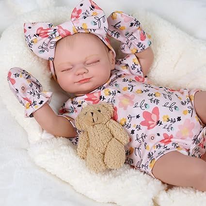 BABESIDE Lifelike Reborn Baby Dolls - 17-Inch Real Baby Feeling Realistic-Newborn Baby Dolls Swee... | Amazon (US)
