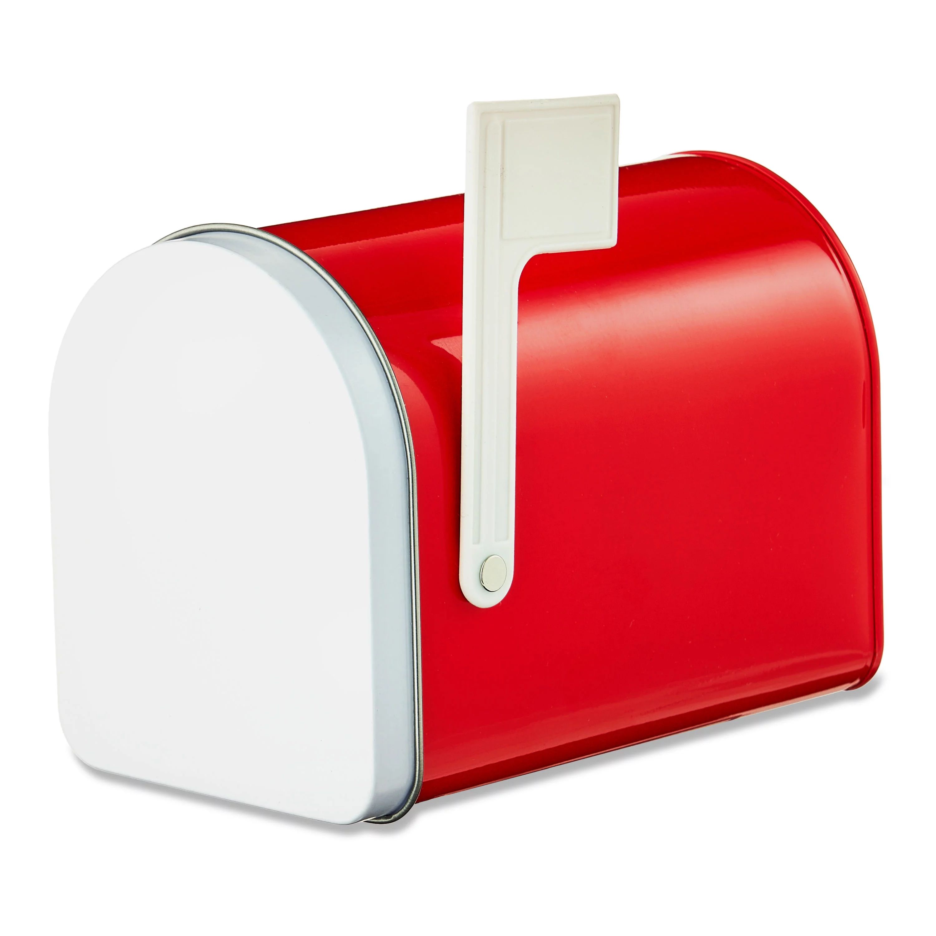 Way to Celebrate Mailbox Red, Tin Mailbox, Valentine's Day, Kid Valentine | Walmart (US)