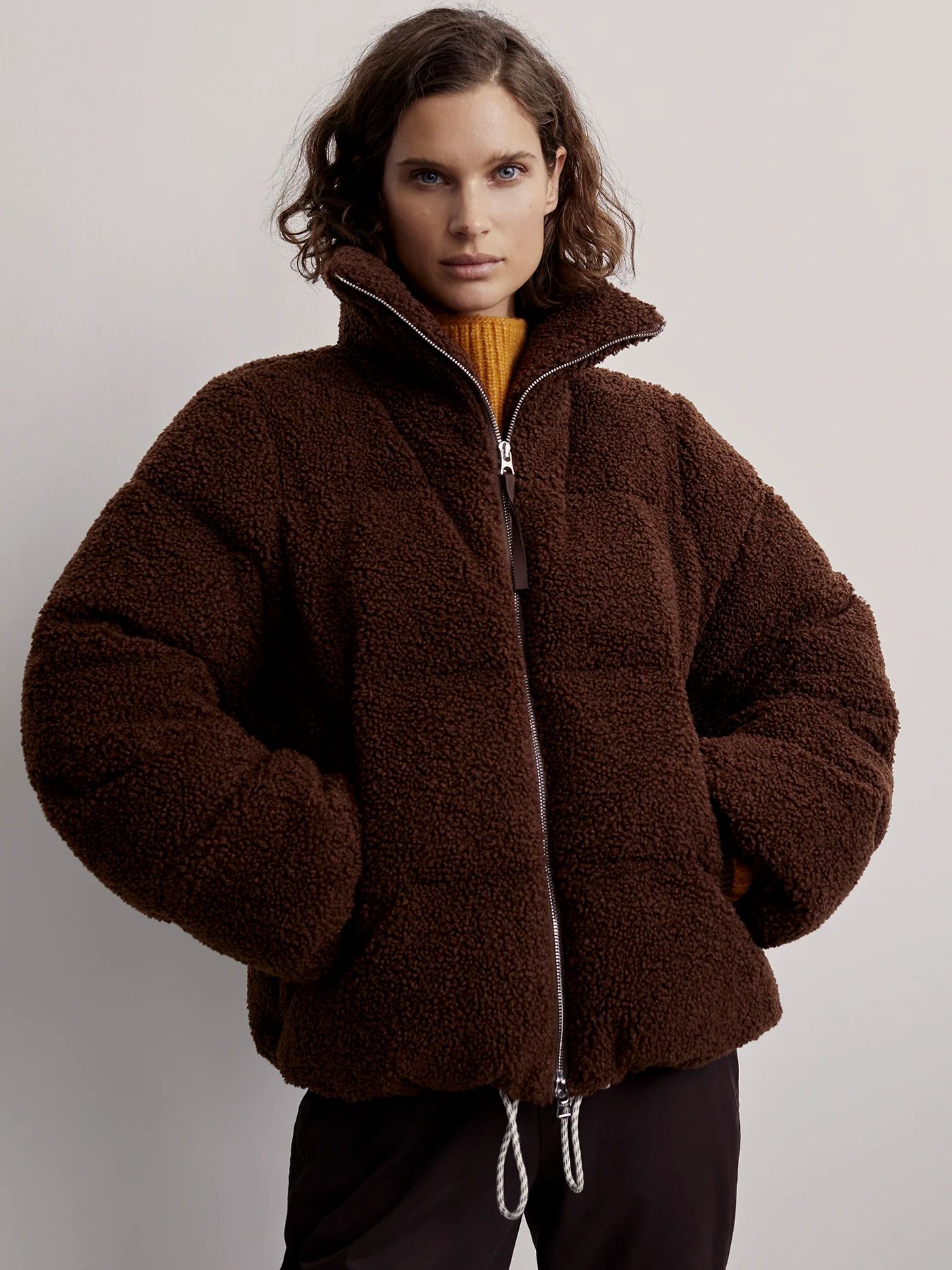Wilkins Sherpa Puffer Jacket | Varley USA