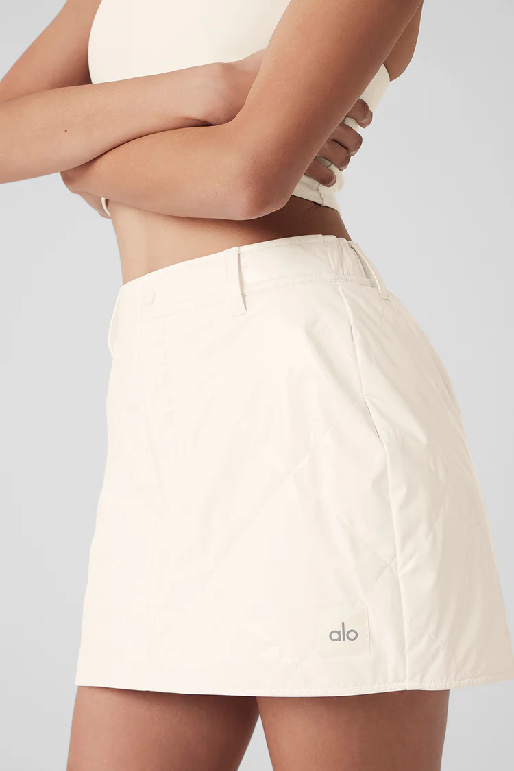 Snomoto Puffer Mini Skirt | Alo Yoga (US)