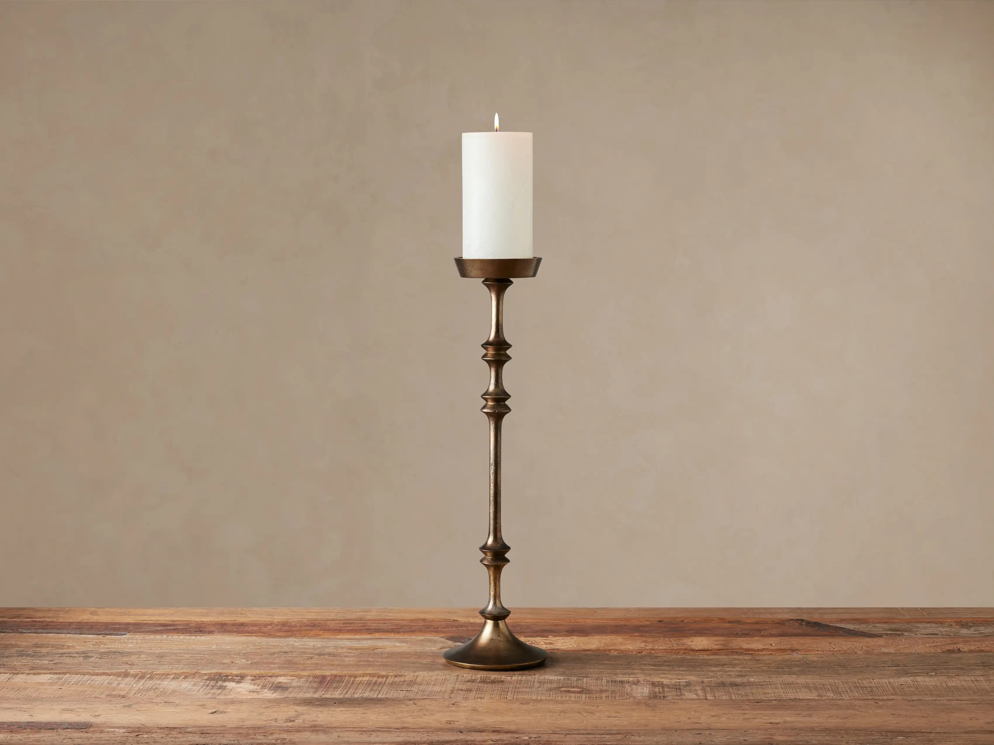Camden Tall Pillar Holder | Arhaus