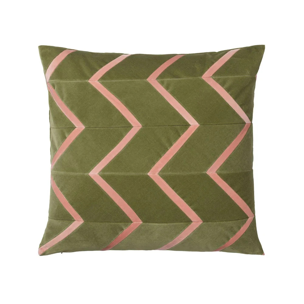 Sadie Pillow, Leaves & Wild Rose | Biscuit Home