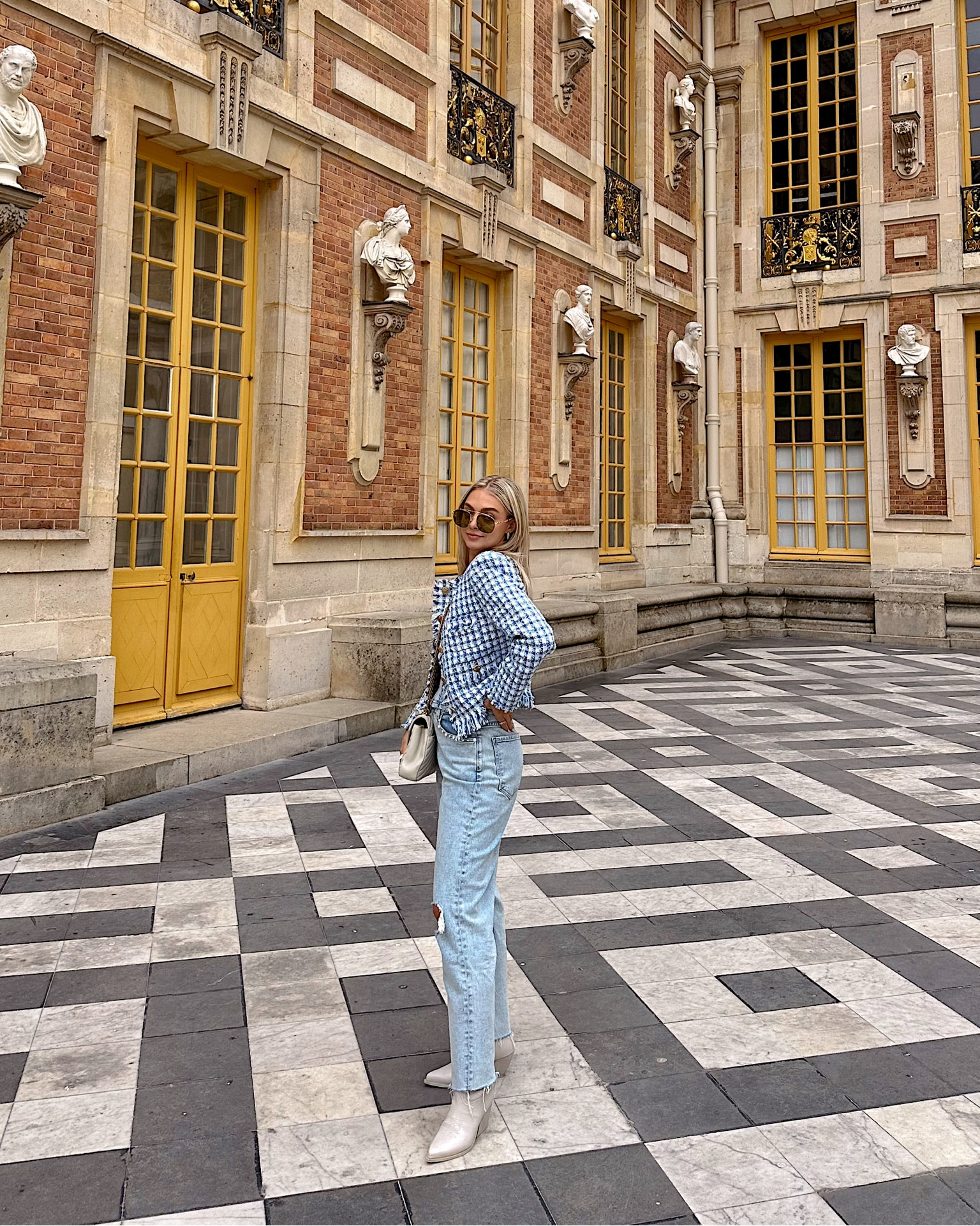 Denim & Tweed vibes 🩵✨ the perfect combo ! Size small

#LTKstyletip #LTKfit #LTKtravel