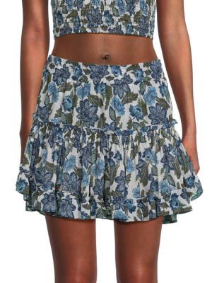 Marion Floral Mini Skirt | Saks Fifth Avenue OFF 5TH