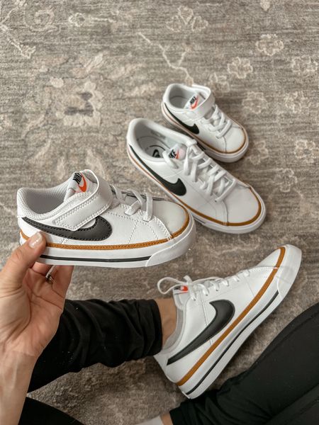 The cutest mommy and me nike sneakers! Comes in ALL sizes!

Tip to save: check your women’s size comparison to big kids. I wear a 6 women’s and ordered a 4 big kid and they are the same! 

#LTKbaby #LTKFind #LTKshoecrush