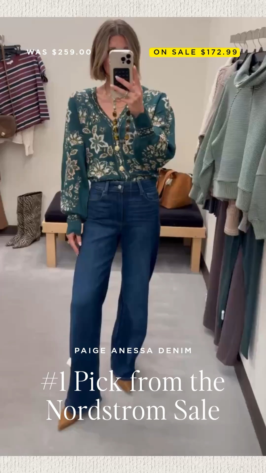 I tried on a lot, but these made the final cut. The kind of pieces you'll reach for year after year.

#LTKsale #LTKjeans