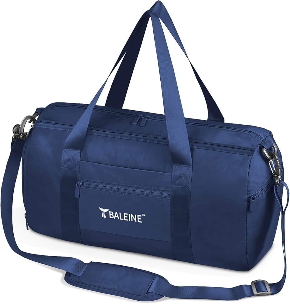 BALEINE Gym Duffel Bag for Women and Men, Small for Sports, Gyms and Weekend Getaway, Waterproof ... | Amazon (US)