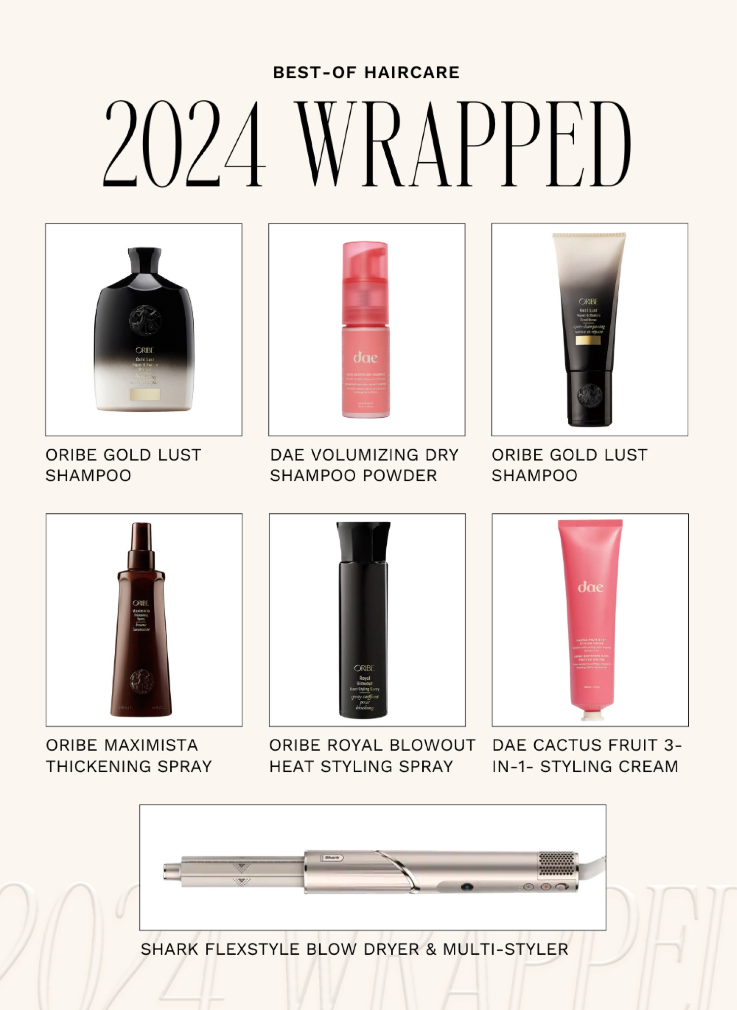 2024 Wrapped: best of haircare

#LTKBeauty