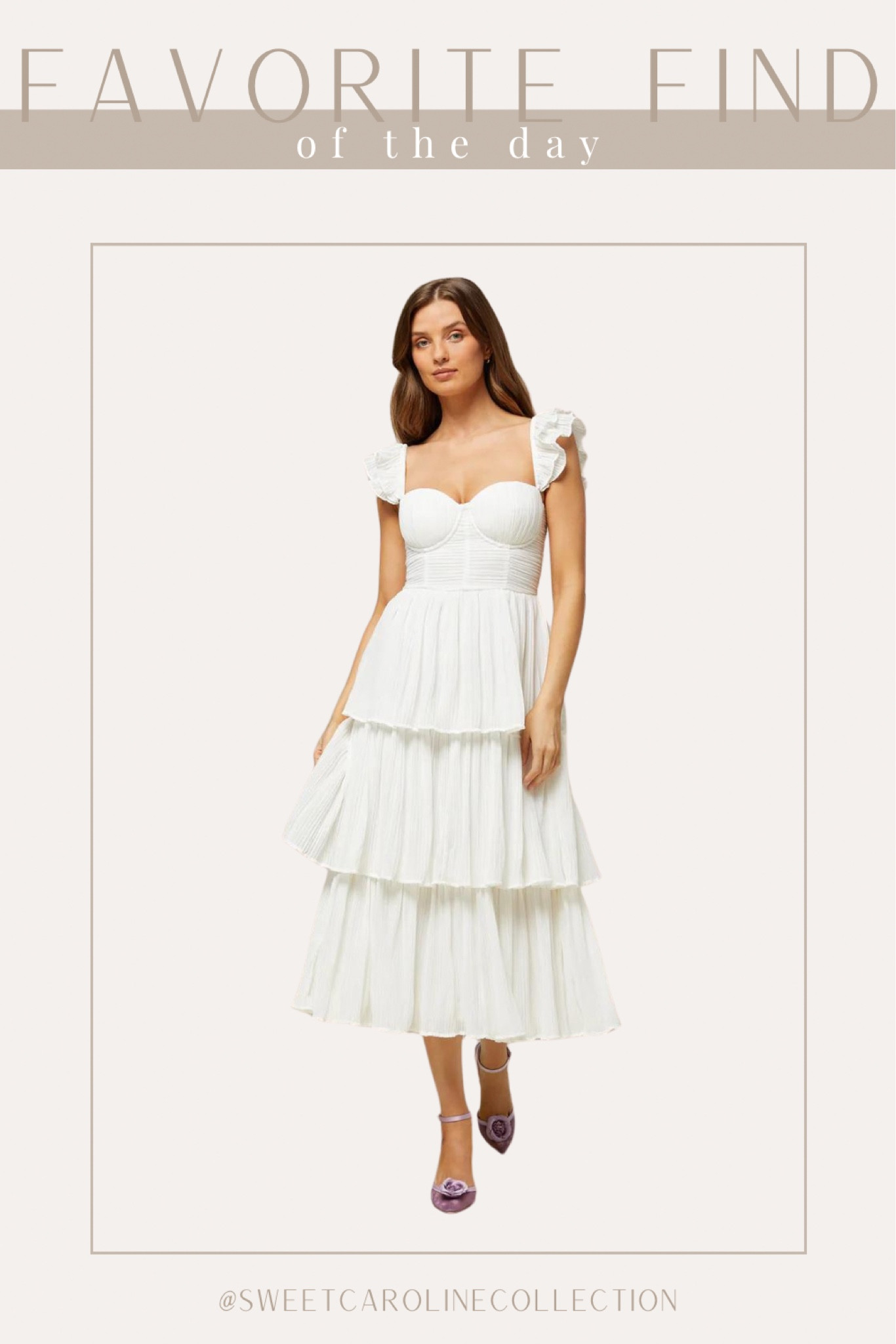 Favorite find of the day 🤍

I’m OBSESSED with this Rachel Parcell Corset Pleated Midi Dress! It’s so beautiful and classy for spring and summer! This is a perfect dress for any bridal/wedding events!

Dress, Rachel Parcell, white dress, bride, wedding, Shopbop, English factory, Anthropologie, Rachel parcell, workwear, sweater, dress, mini dress, midi dress, work dress, Tory Burch, neiman Marcus, Shoes, heels, mules, slingbacks, Sam Edelman, Prada, lululemon, shoulder bag, tote, top handle bag, belt bag, jacquemus, DSW, Macys, tuckernuck, lulus, revolve, ASTR, petal and pup, show me your mumu, Nine West, j.crew, coach, Chinese laundry, dolce vita, journee, Bag, purse, coach, bow, shoulder bag, accessories, coachtopia, love, new arrival, best seller, must have, most wanted, designer, loeffler Randall, dsw, musinsa, Amazon, dupe, radley London, affordable, under 300, under 200, under 100, sale, gift idea, gift guide, spring style, summer fashion, shoes, classy, sweet Caroline collection

#LTKSeasonal #LTKstyletip #LTKwedding