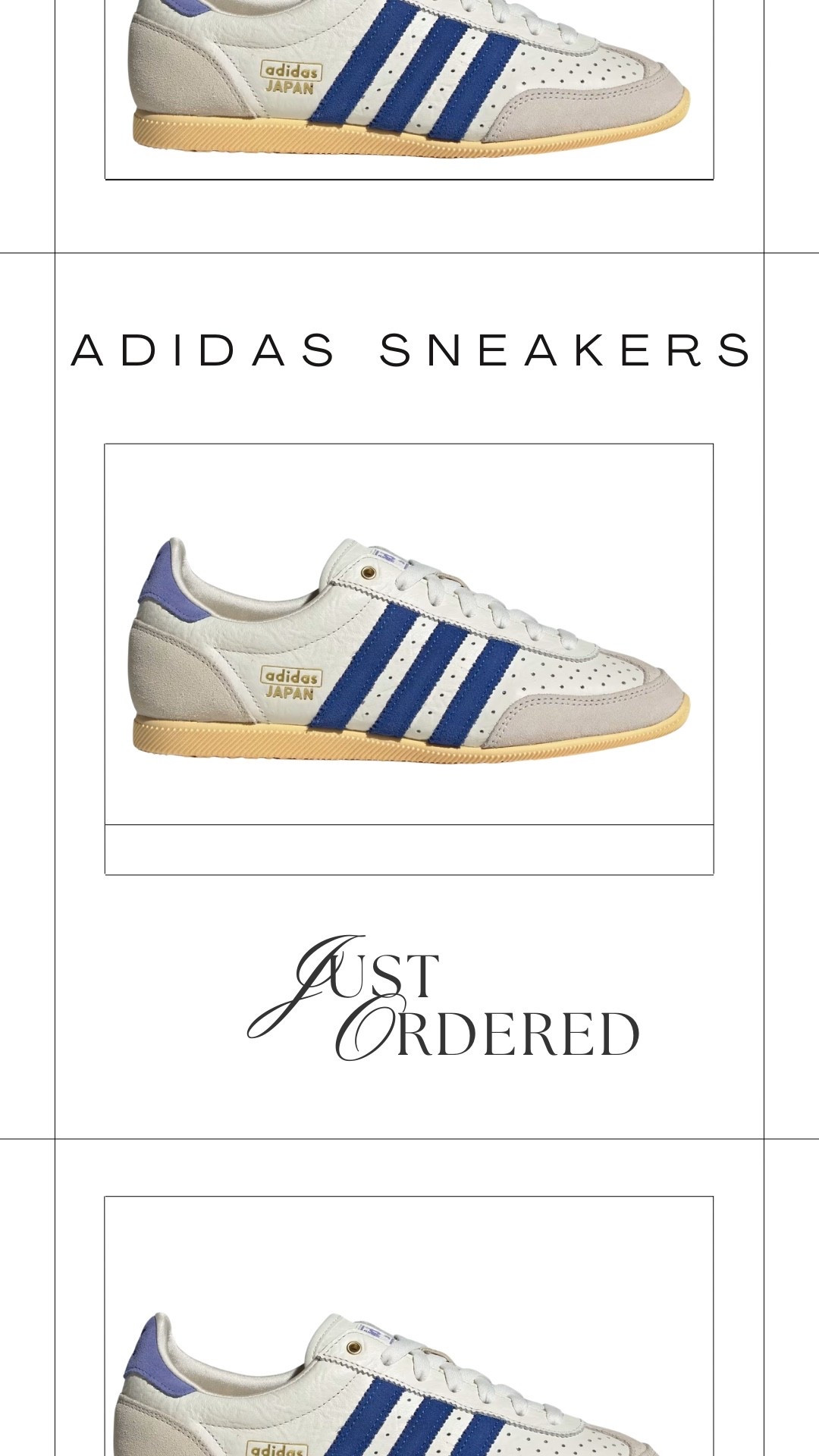 Just ordered these Adidas sneakers! 
